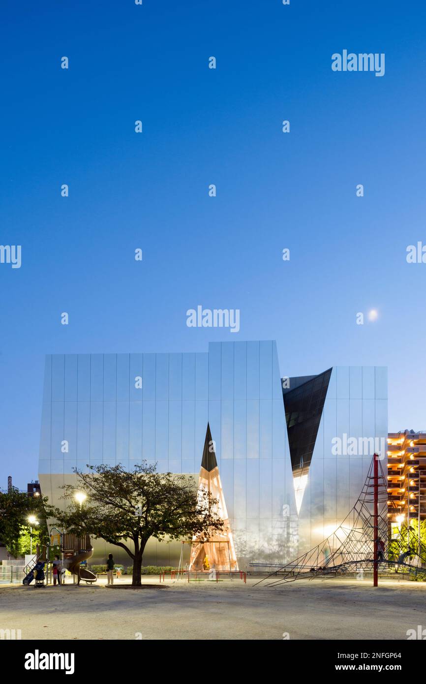 Die sumida Hokusai Museum, 2-7-2 Kamezawa, Sumida-ku, Tokyo, Tokio, Japan Stockfoto