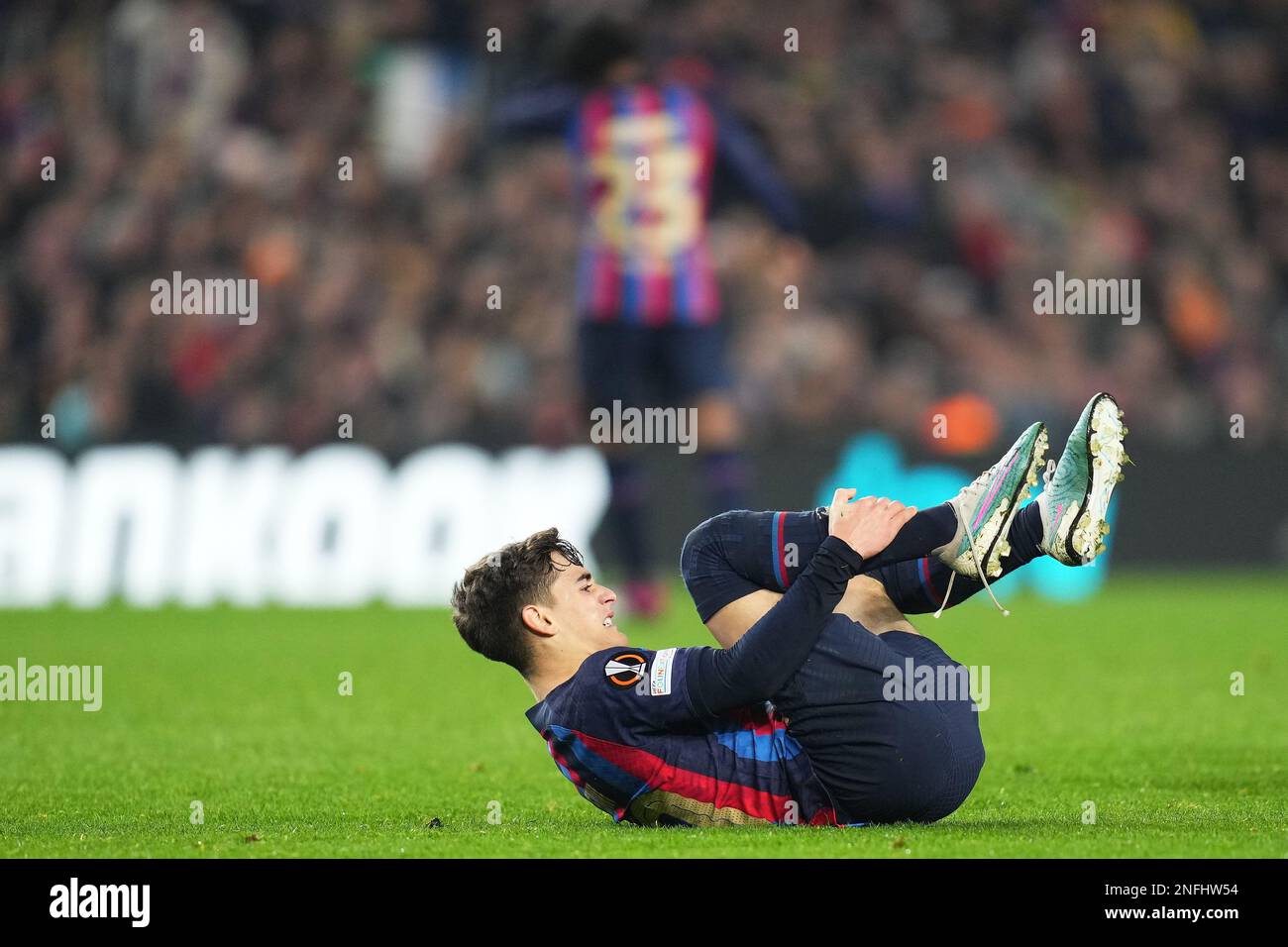 Pablo Martin Gavira Gavi vom FC Barcelona während des Spiels La Liga