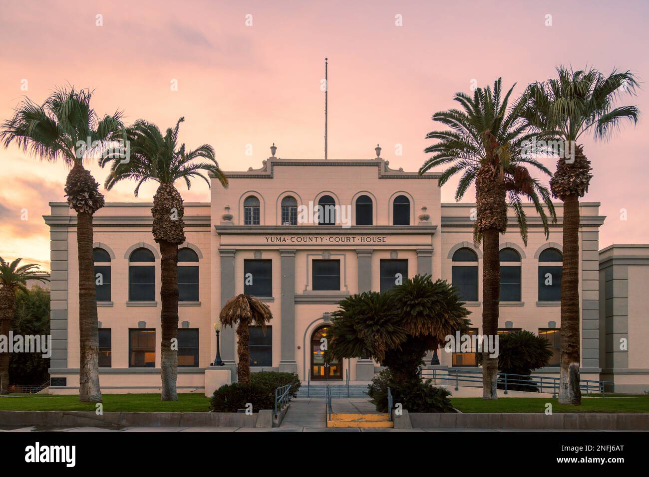 Yuma County Gerichtsgebäude Stockfoto