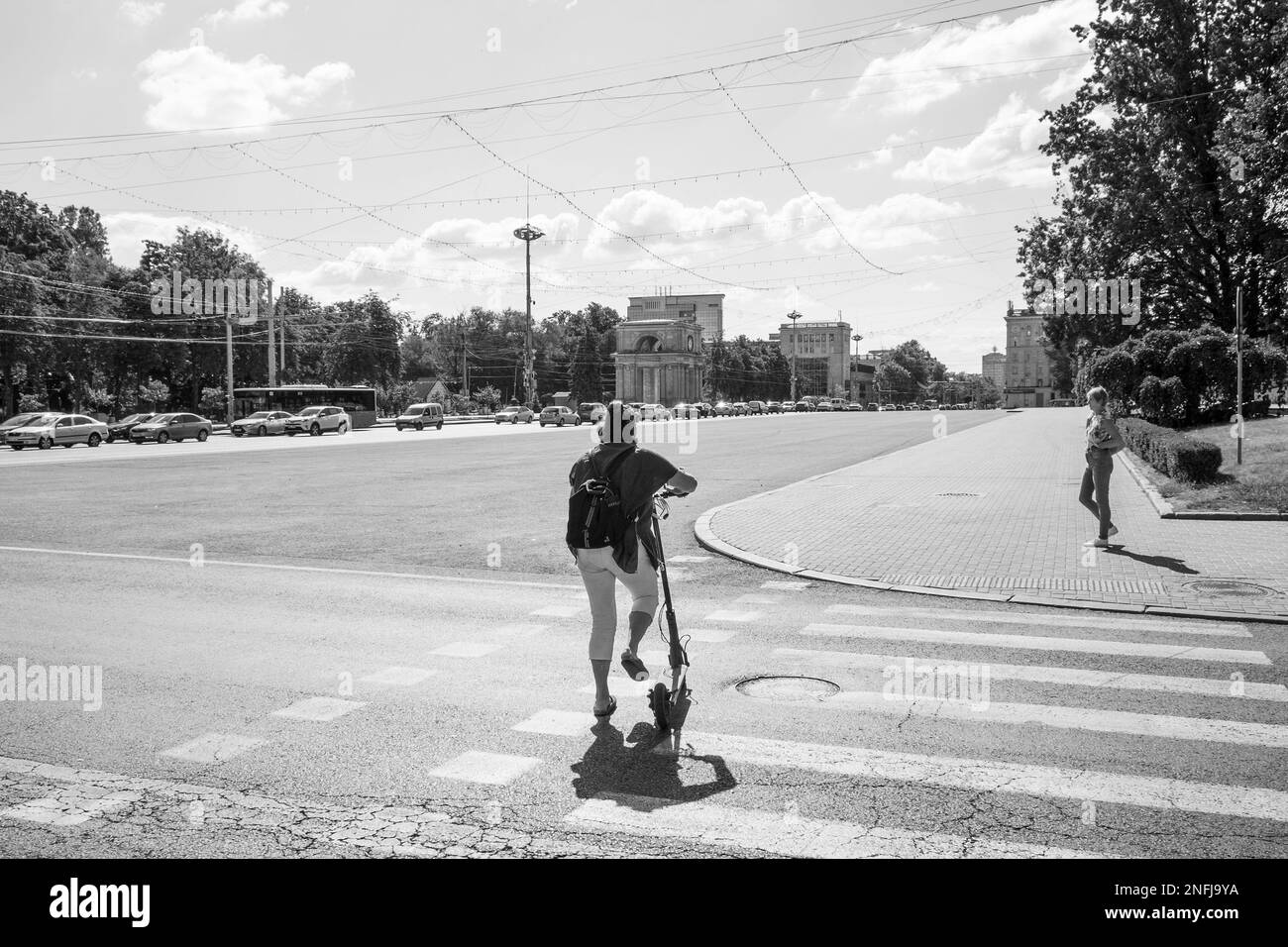 Moldawien. Chisinau. Das tägliche Leben Stockfoto