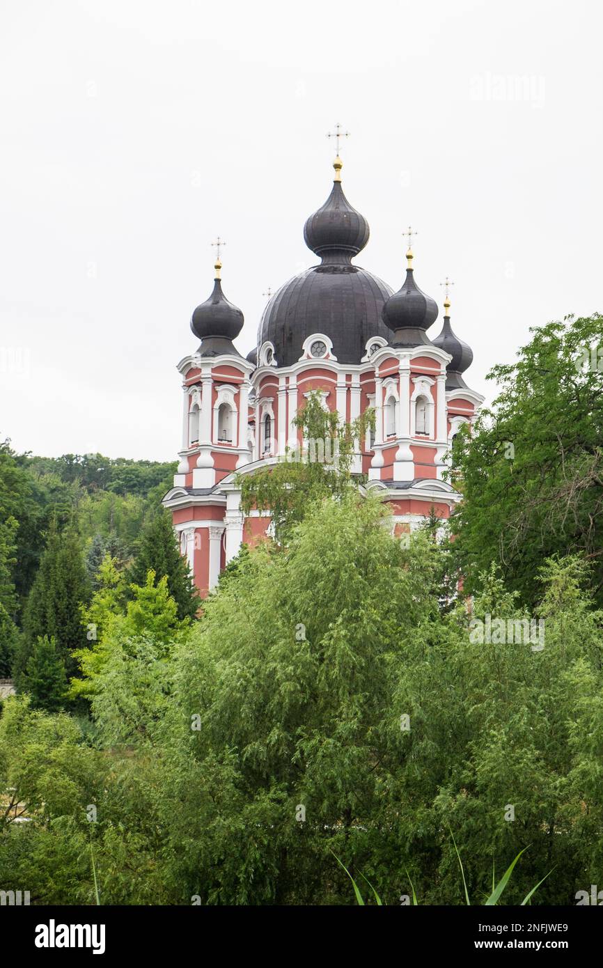 Moldawien. Curchi. Das orthodoxe Kloster Stockfoto