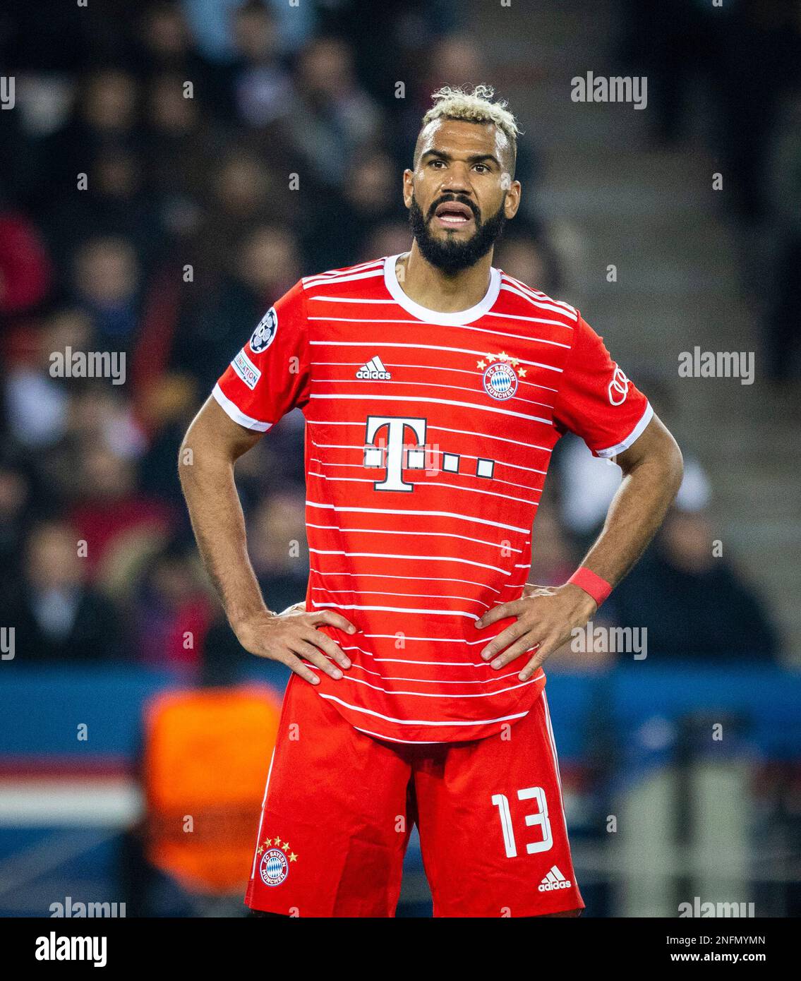 Paris, Frankreich. 14. Februar 2023. Eric Maxim Choupo-Moting (München) Paris Saint-Germain - Bayern München Paris Saint-Germain - Bayern München 14.02.202 Stockfoto