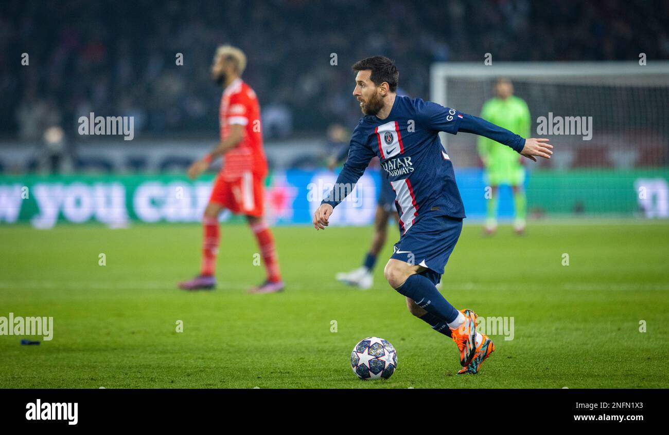 Paris, Frankreich. 14. Februar 2023. Lionel Messi (PSG) Paris Saint-Germain - Bayern München Paris Saint-Germain - Bayern München 14.02.2023 Copyright (n. Stockfoto