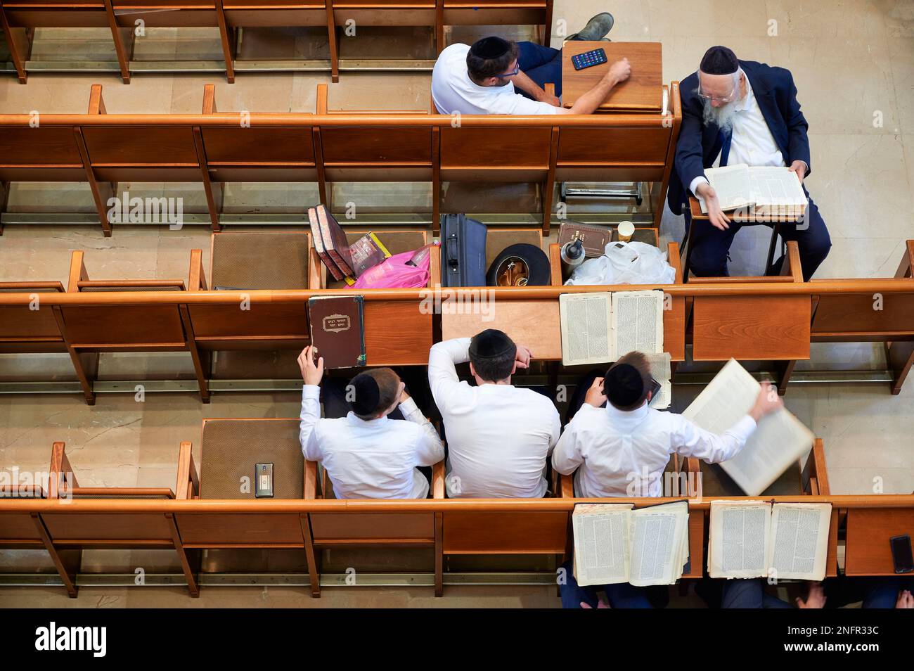 Jerusalem Israel. Der Hurva Synagoge, auch als Hurvat Rabbi Jehuda er-Hasid bekannt Stockfoto