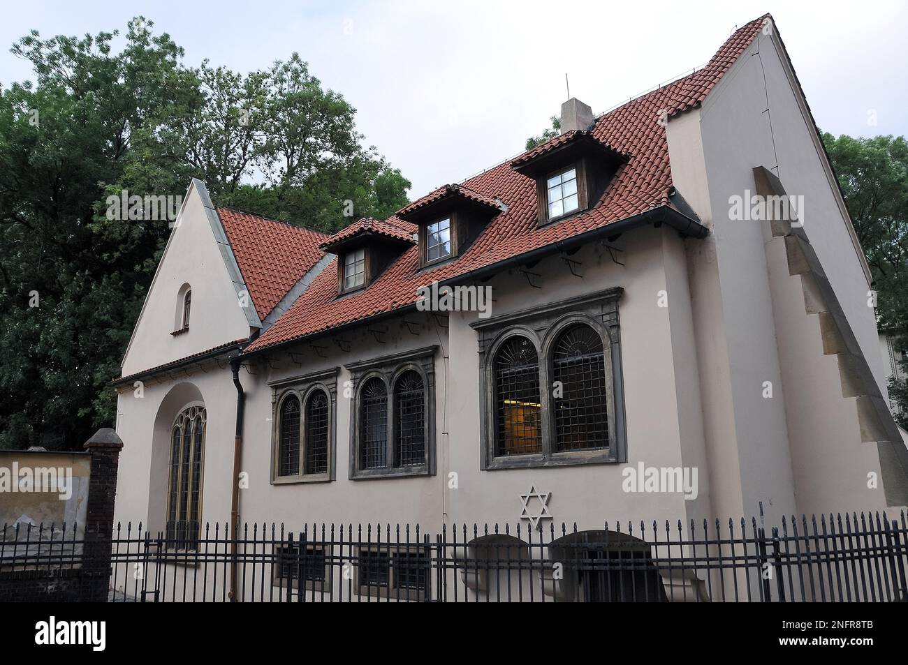 Pinkas Synagoge, Pinkasova synagoga, Prag, Böhmen, Tschechische Republik, Europa, UNESCO-Weltkulturerbe Stockfoto