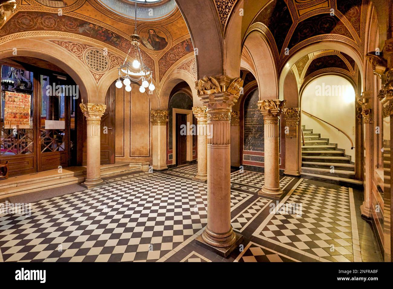Die Heilige Dreifaltigkeit der Griechisch-orthodoxen Kirche. Wien Österreich Stockfoto Die Heilige Dreifaltigkeit der Griechisch-orthodoxen Kirche. Wien Österreich Stockfoto