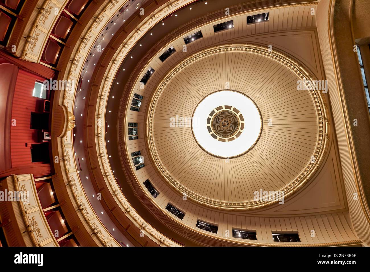 Die Wiener Staatsoper (Wiener Staatsoper) - Wien Österreich Stockfoto