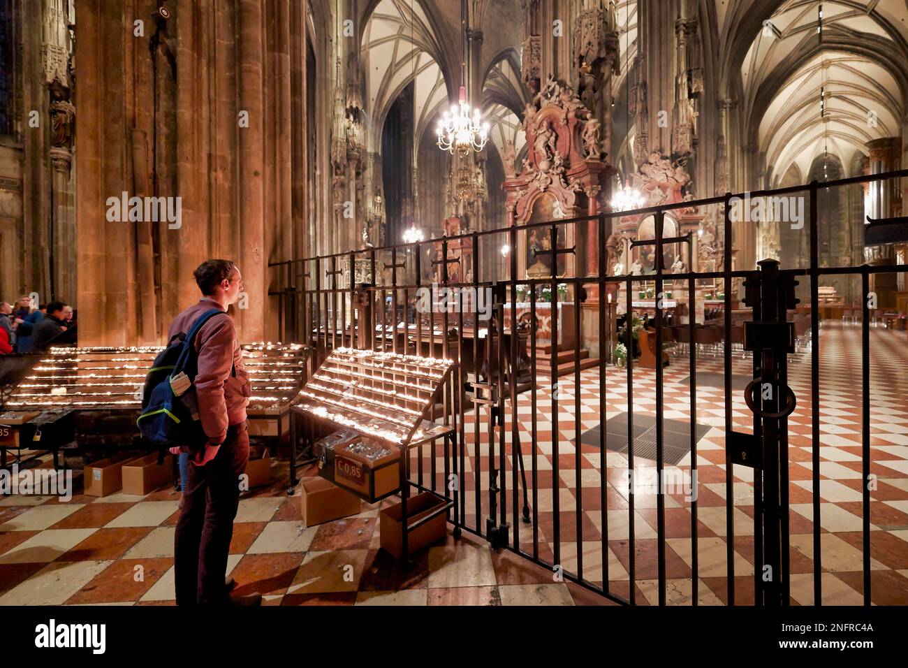 Stephansdom in Wien Österreich Stephansplatz Stockfoto