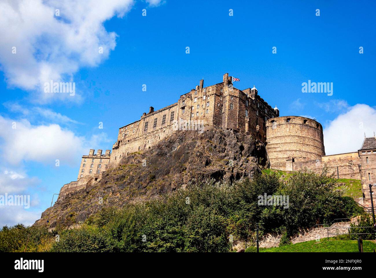 Edinburgh Castle Stockfoto