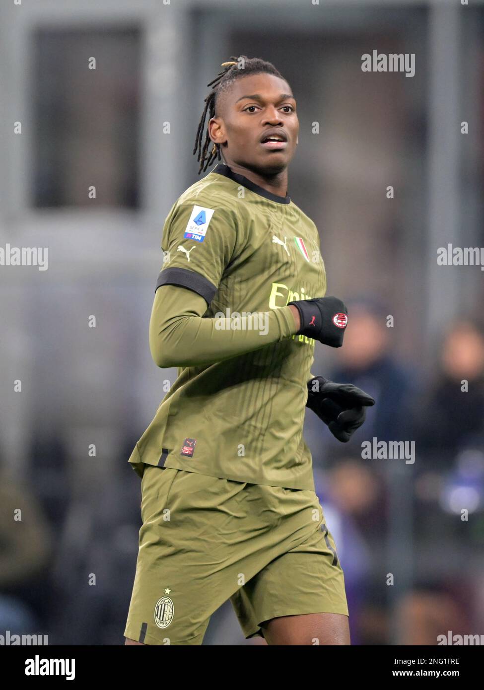 Waalwijk, Niederlande. 17. Februar 2023. MAILAND - Rafael Leao vom AC Mailand während der italienischen Serie Fand Am 10. Februar 2023 Im Stadion San Siro in Mailand, Italien, ein Spiel zwischen dem AC Mailand und dem Turin FC statt. AP | niederländische Höhe | Gerrit van Köln Gutschein: ANP/Alamy Live News Stockfoto