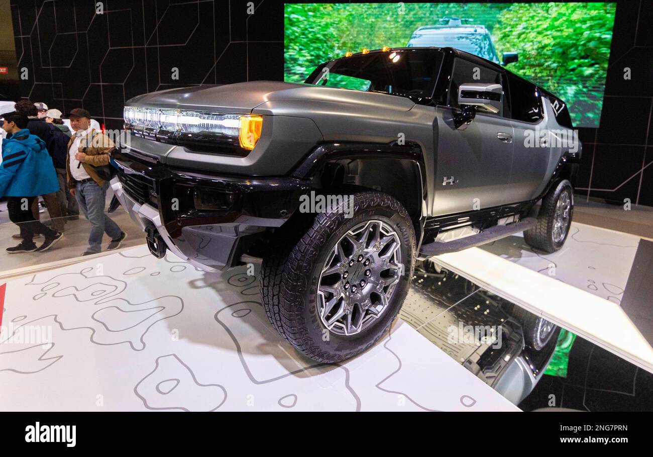 Hummer electric vehicle -Fotos und -Bildmaterial in hoher Auflösung – Alamy