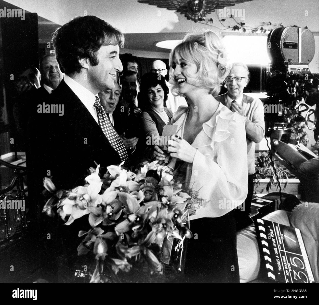 Goldie Hawn, awarded best supporting actress Oscar for her role in the