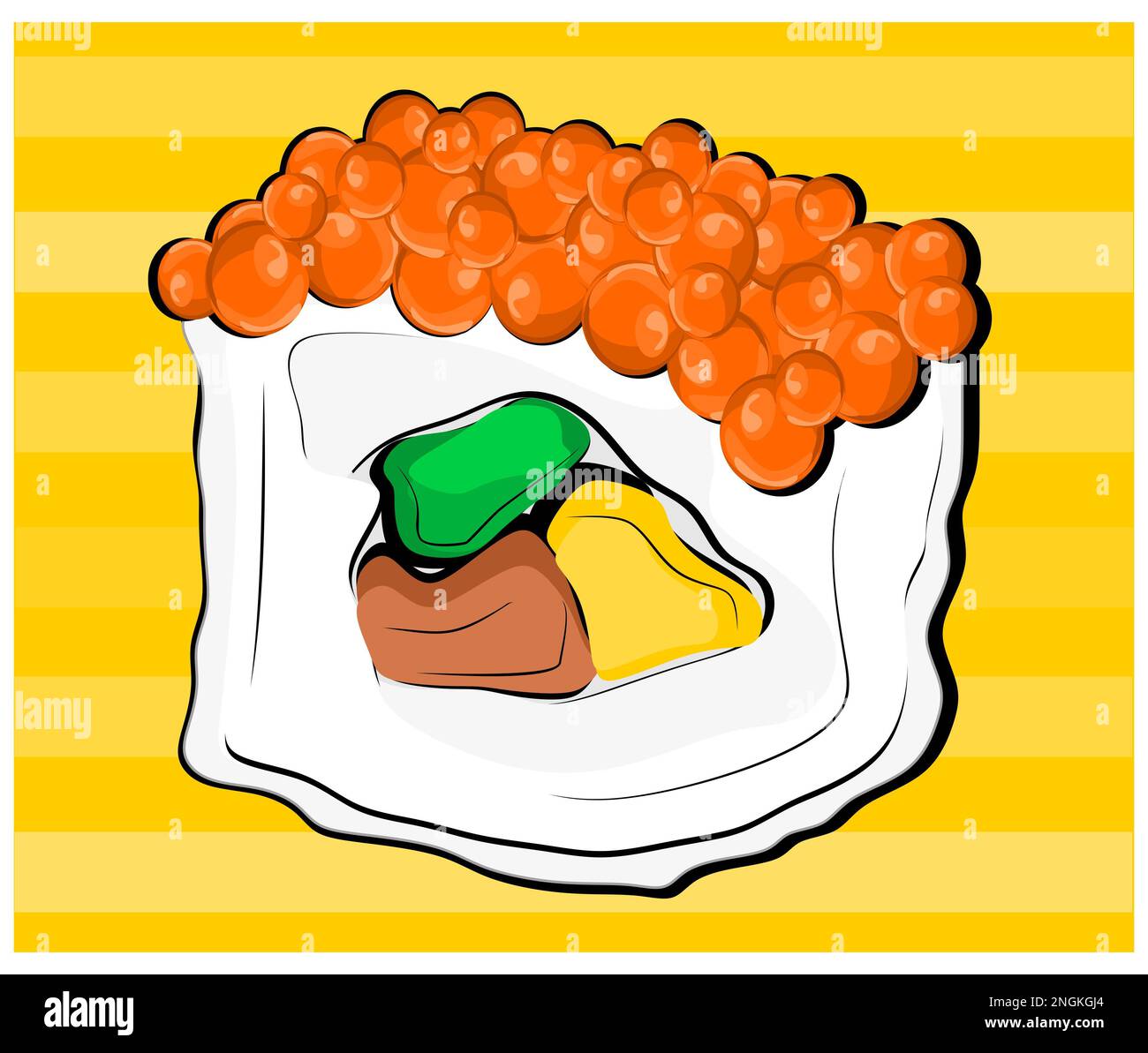Zeit für Sushi Stockfoto