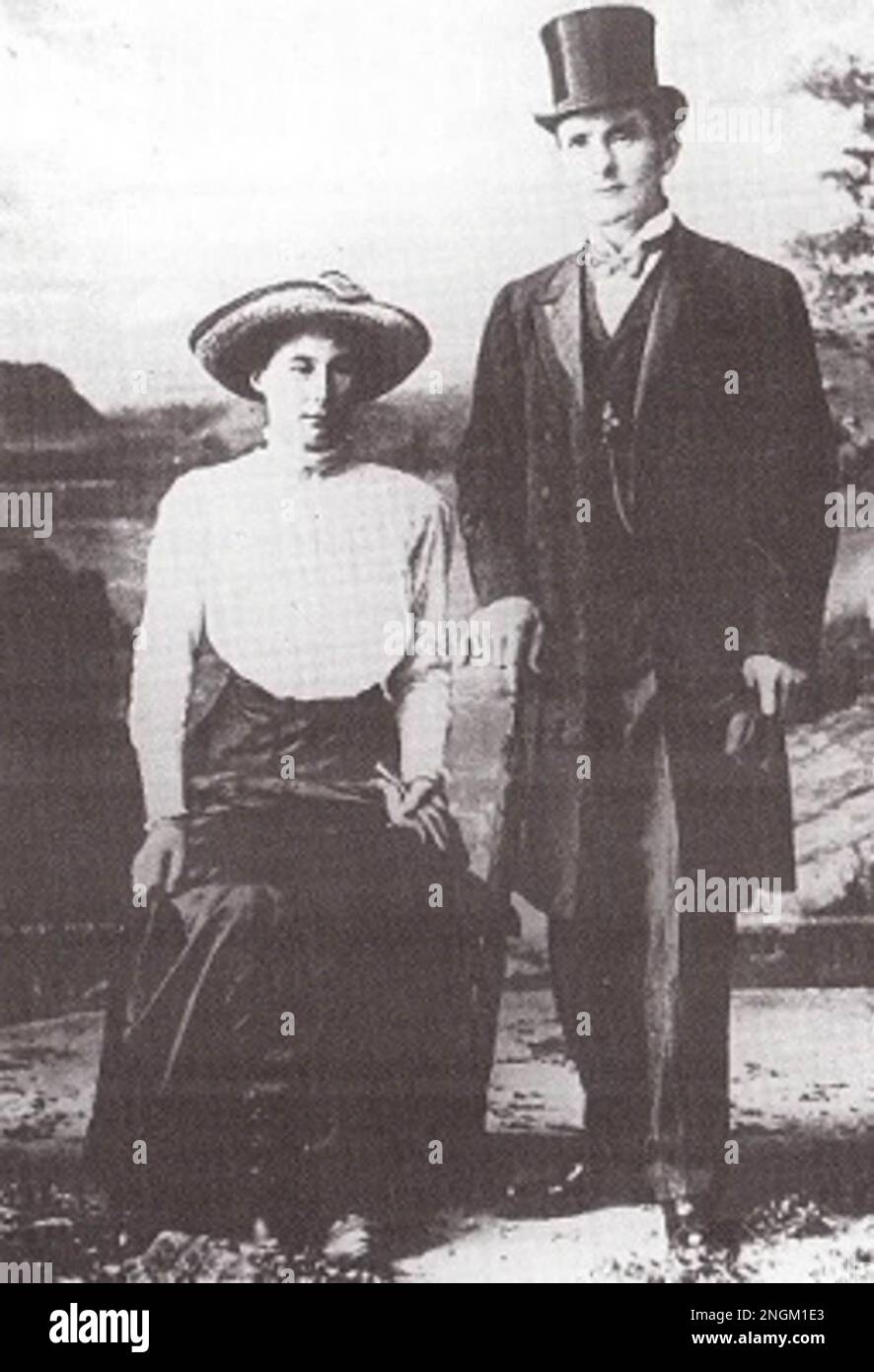 George Joseph Smith und Bessie Mundy, kurz vor ihrem Mord Stockfoto