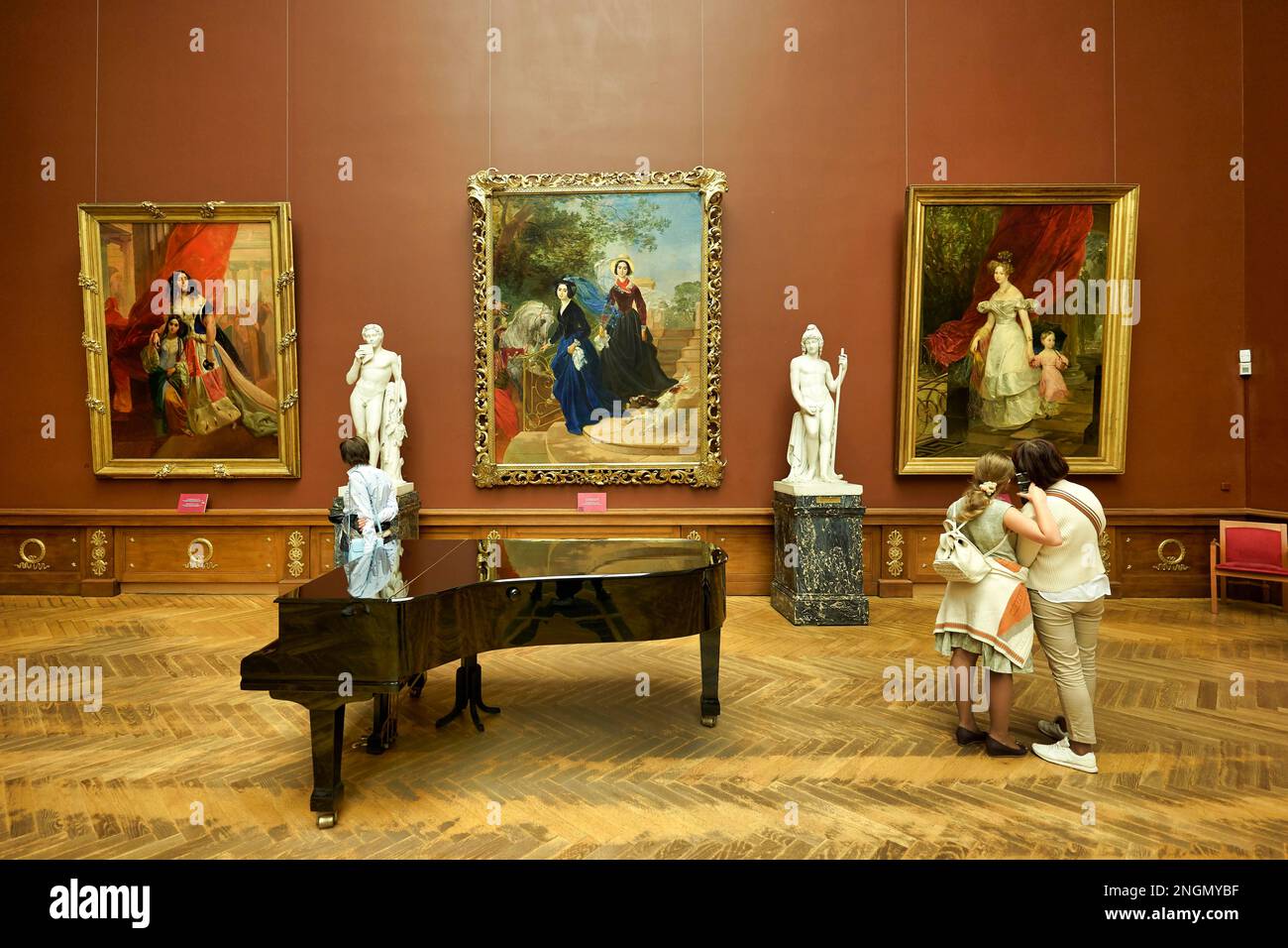 St. Petersburg, Russland. Das russische Museum Stockfoto