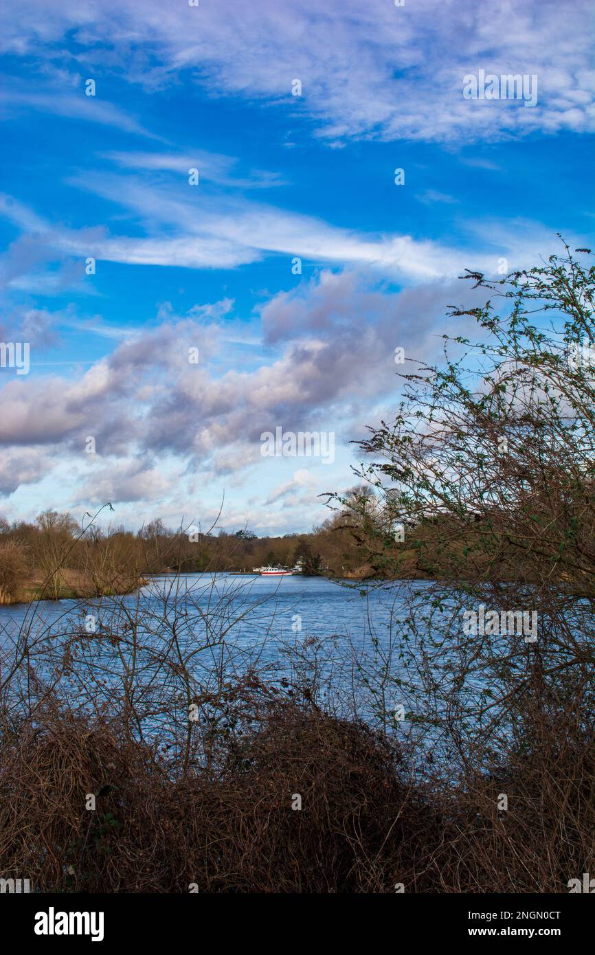 Surlingham, Fluss Yare Stockfoto