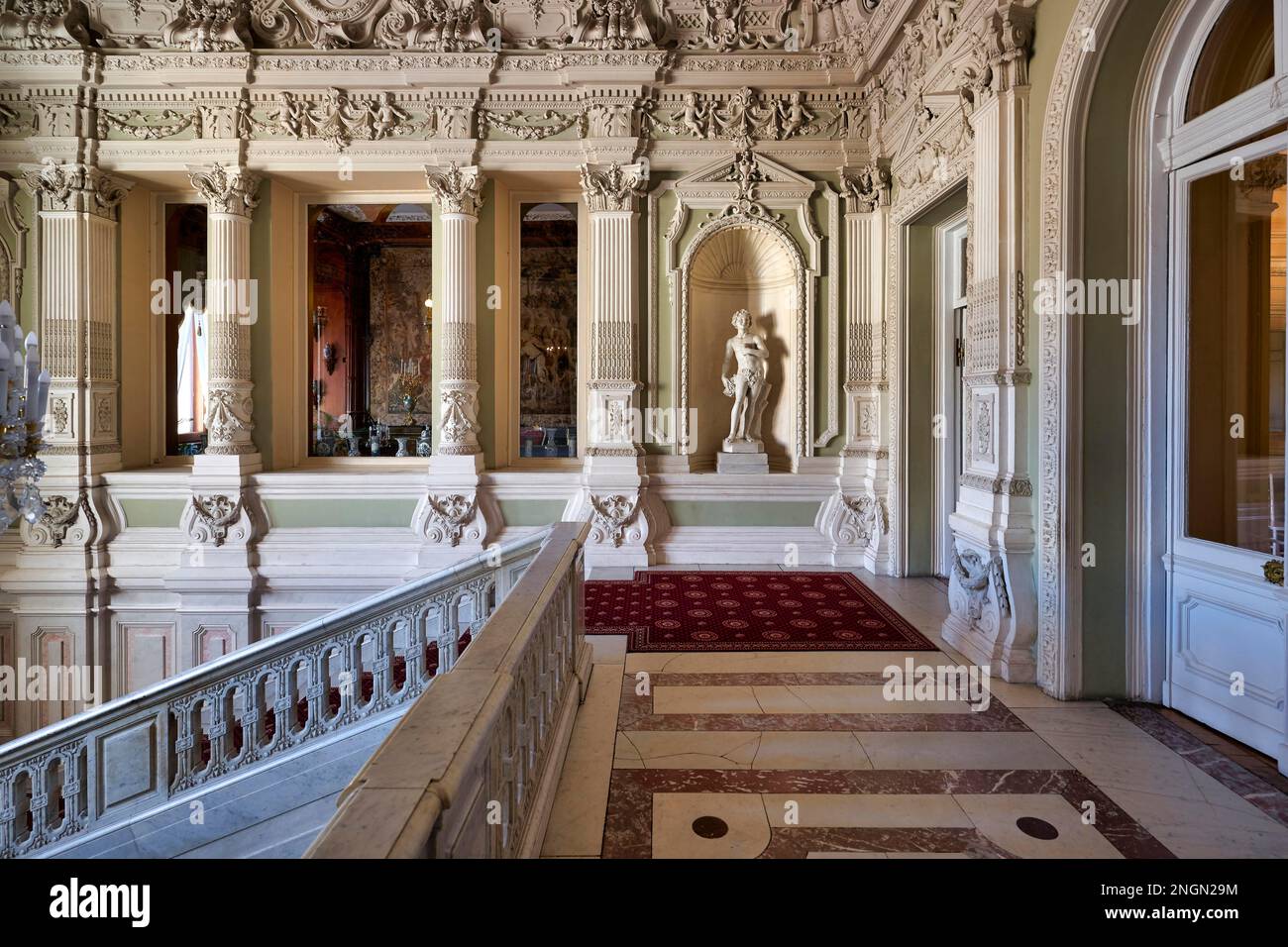 St. Petersburg, Russland. Yusupov Palast Stockfoto