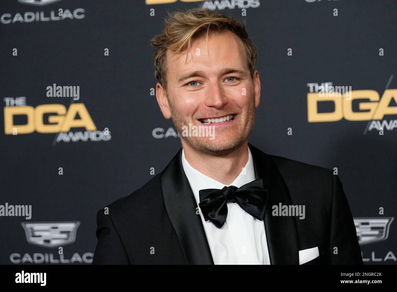 James B. Merryman arrives at the 75th annual Directors Guild of America Awards on Saturday, Feb. 18, 2023, at the Beverly Hilton hotel in Beverly Hills, Calif. (AP Photo/Chris Pizzello) Stockfoto