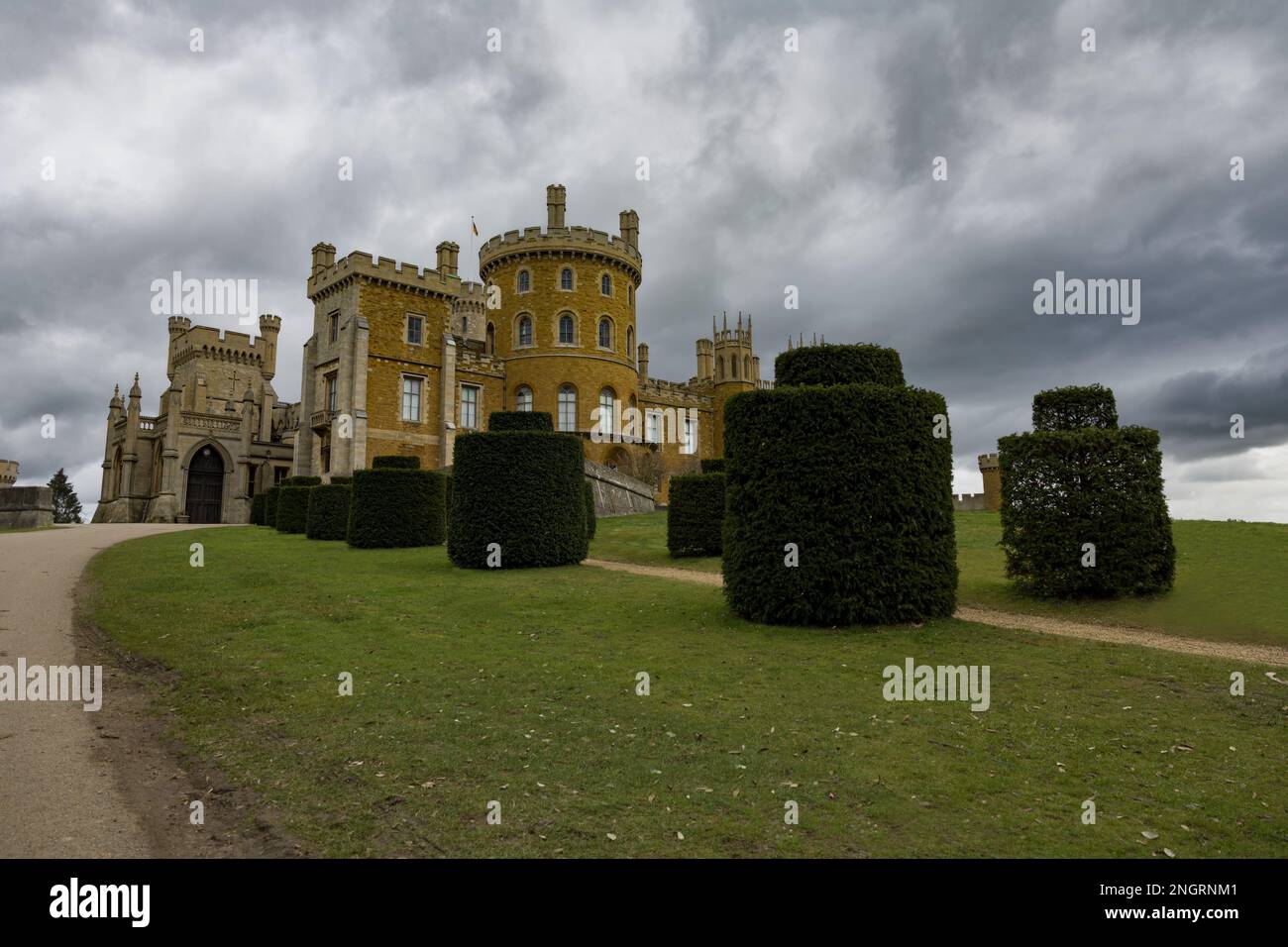 Schloss Belvoir 23 Stockfoto