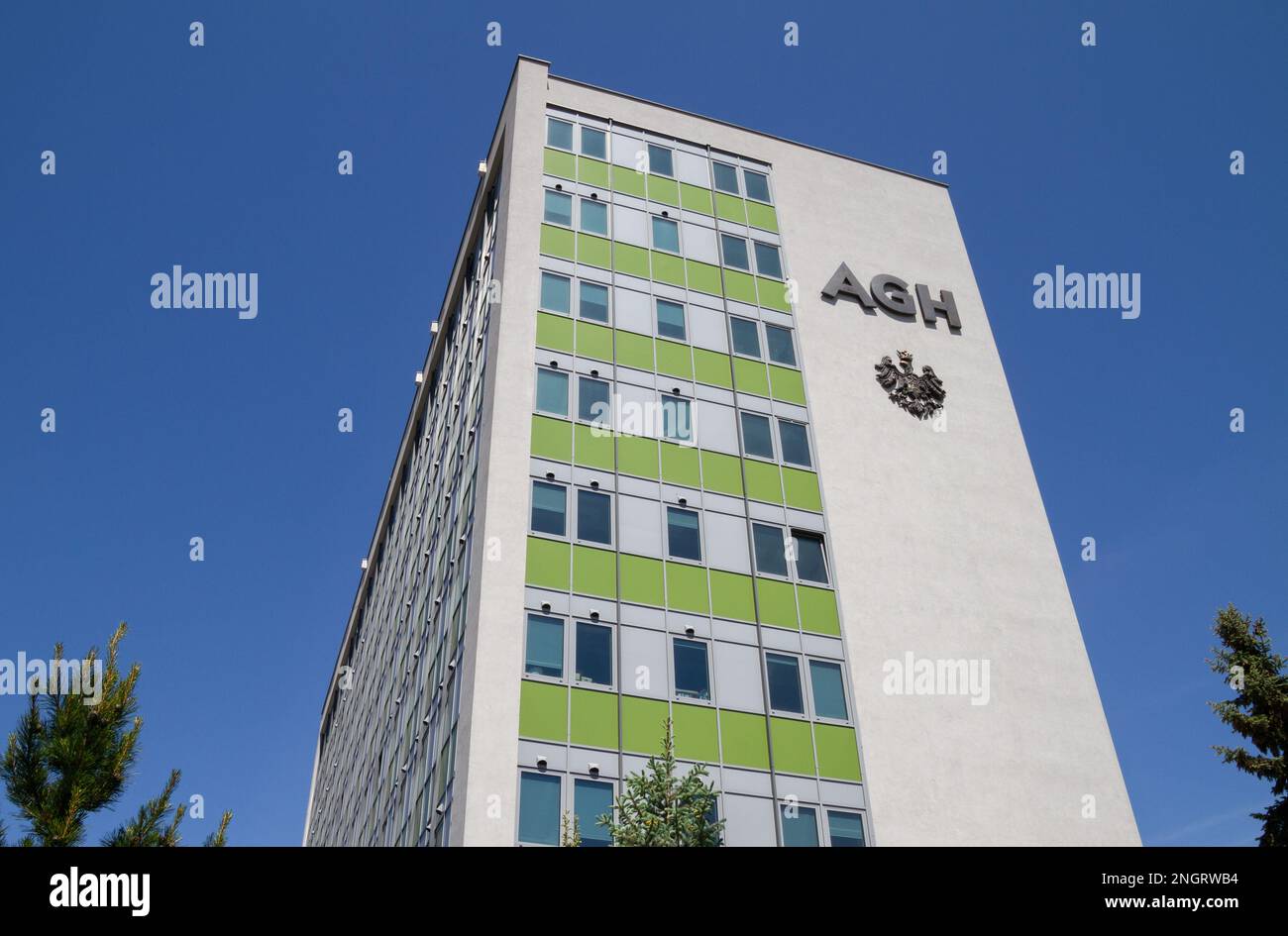 Gießereiabteilung der AGH-Universität für Wissenschaft und Technologie Kraków. Abteilung für Gießereiprozesse in Krakau, Polen. Stockfoto