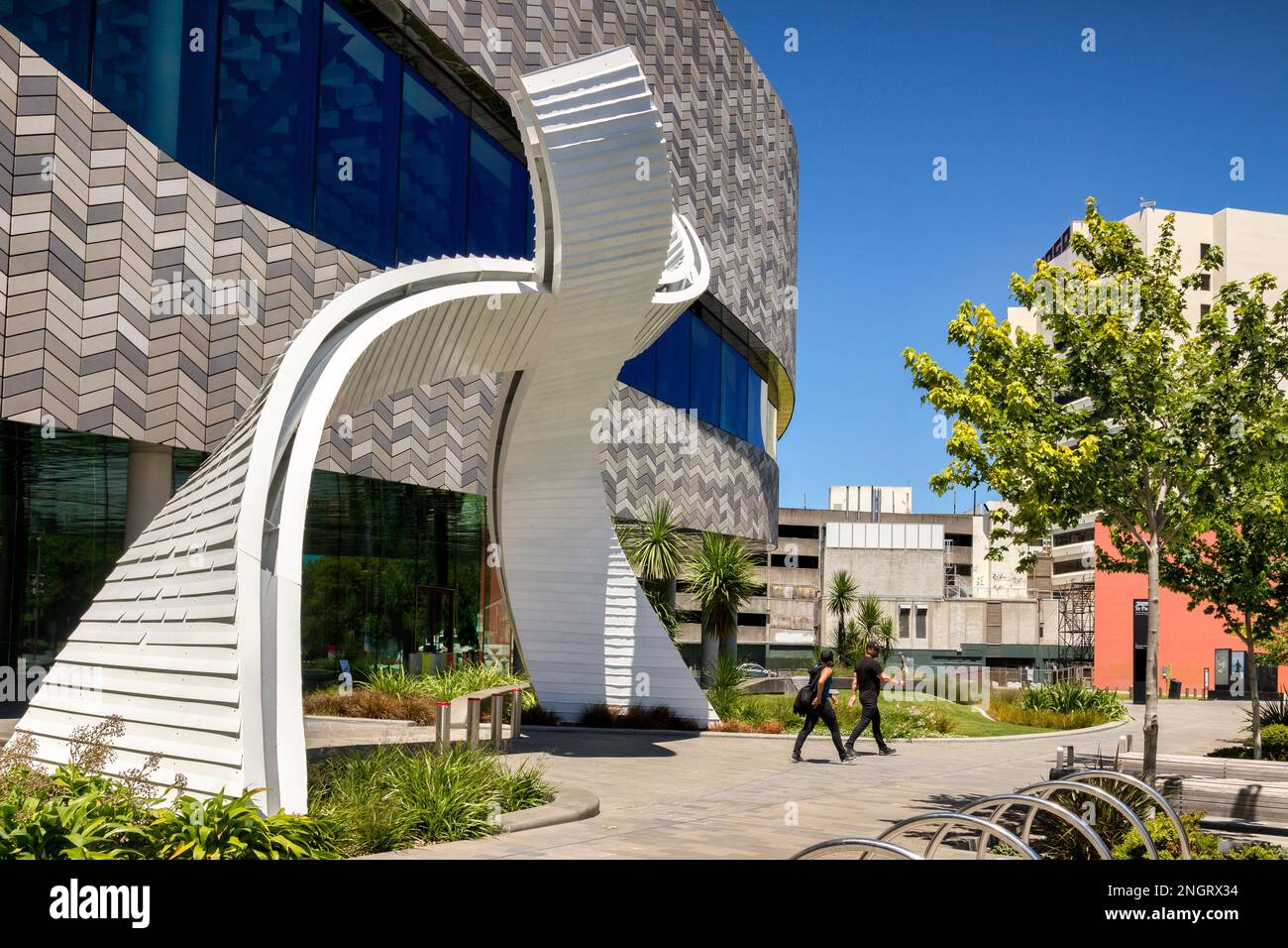 29. Dezember 2022: Christchurch, Neuseeland - The Convention Centre, Te Pae Stockfoto