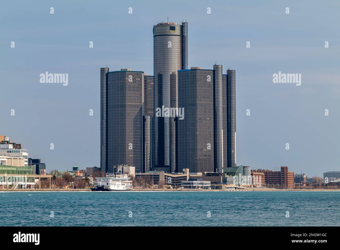 GM Building, Detroit, Michigan, USA, Amerika Stockfoto