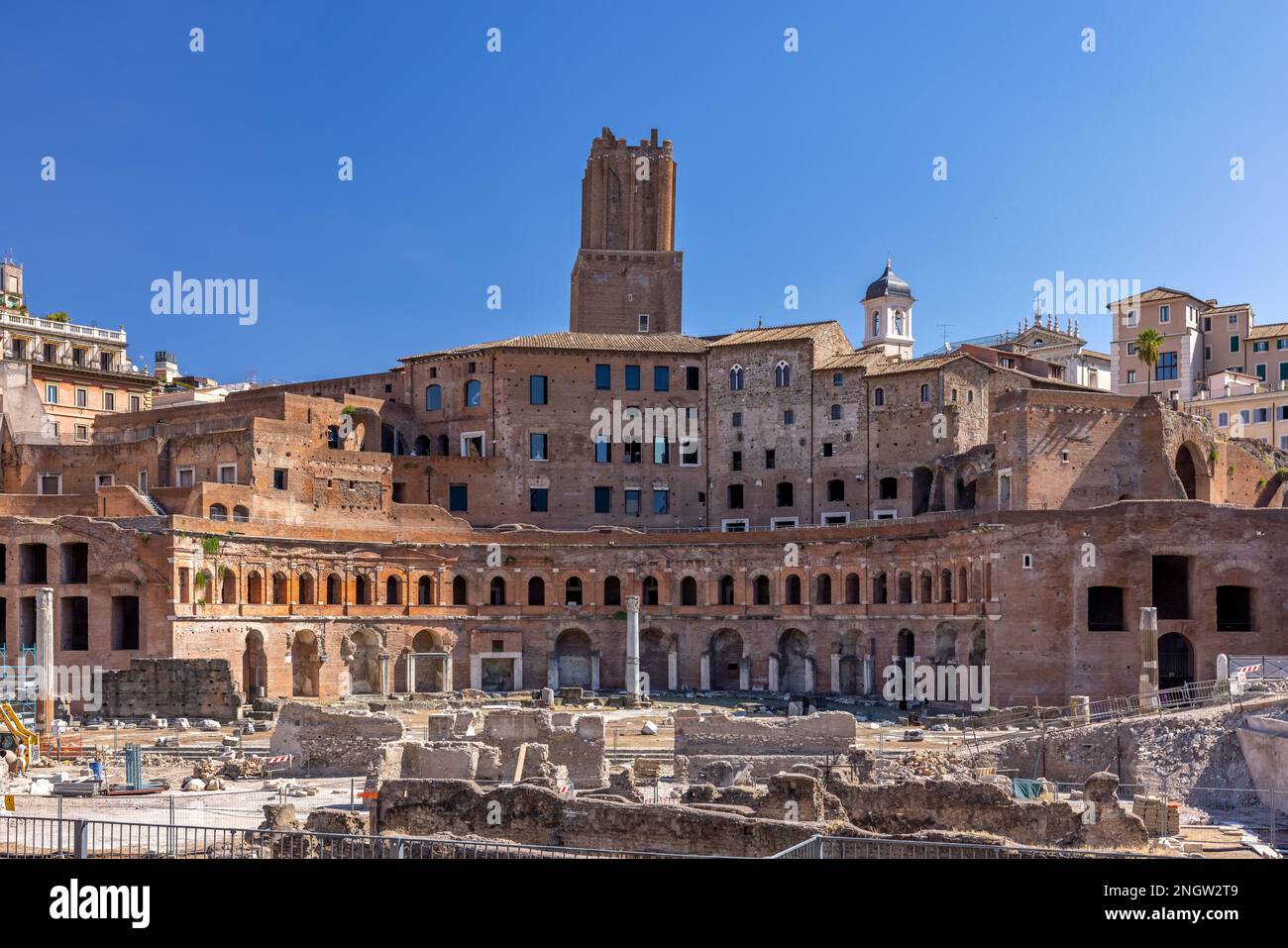 Trajans Markt, Rom, Italien Stockfoto