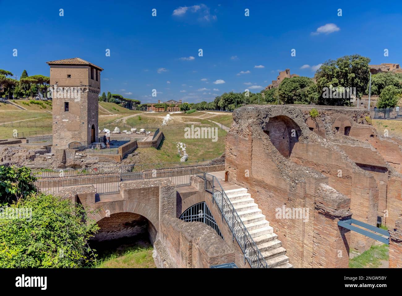 Torre della Moletta, Rom, Italien Stockfoto