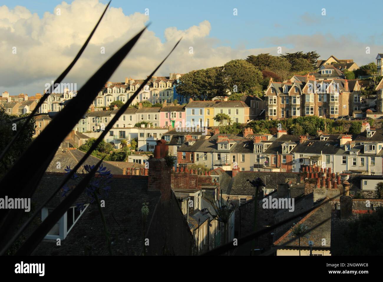 Typische Stadt im West Country (Penzance, Cornwall) Stockfoto