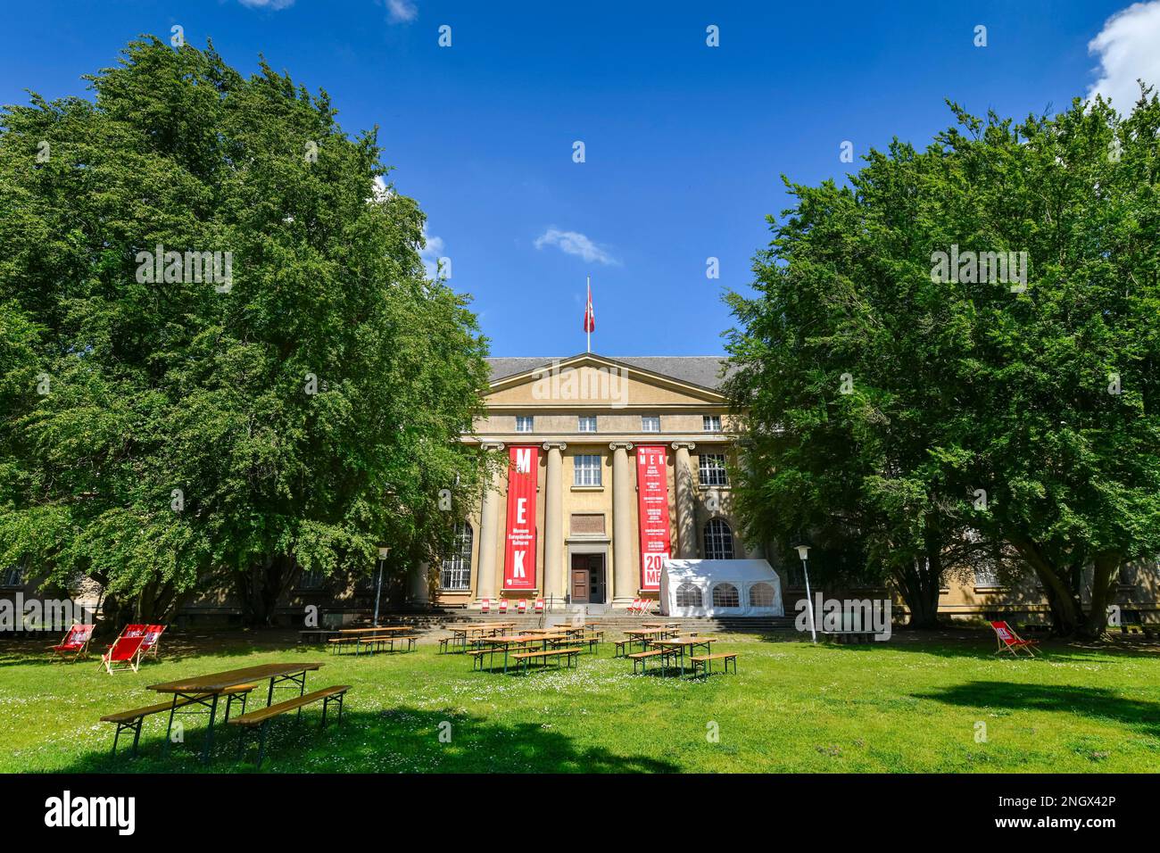 Museum der europäischen Kulturen MEK, Arnimallee, Dahlem, Steglitz-Zehlendorf, Berlin, Deutschland Stockfoto