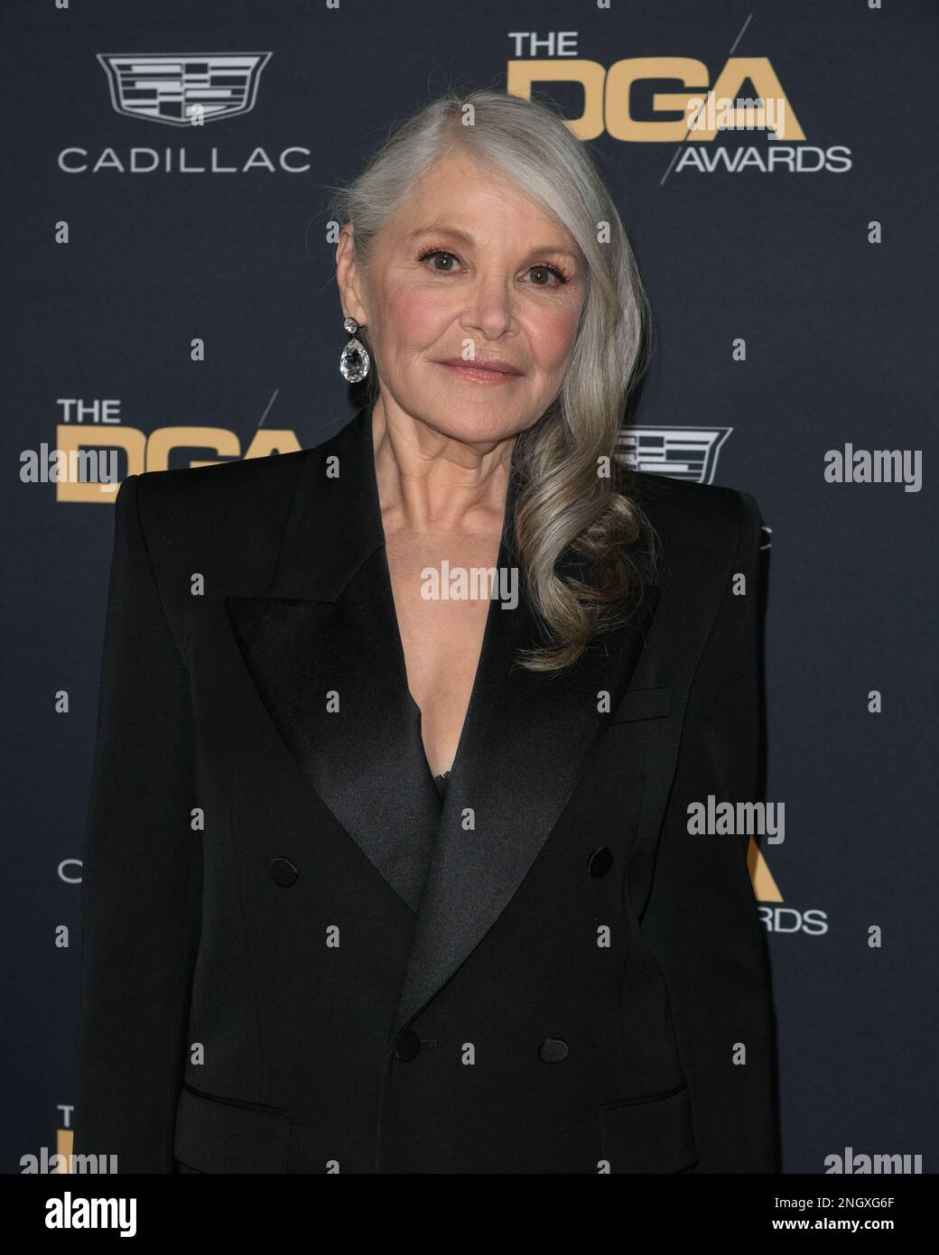 18. Februar 2023, Los Angeles, Kalifornien, USA: HELEN SHAVER nimmt AN den jährlichen DGA Awards 75. im Beverly Hilton Hotel in Los Angeles, Kalifornien Teil (Kreditbild: © Charlie Steffens/ZUMA Press Wire), NUR REDAKTIONELLE VERWENDUNG! Nicht für den kommerziellen GEBRAUCH! Stockfoto