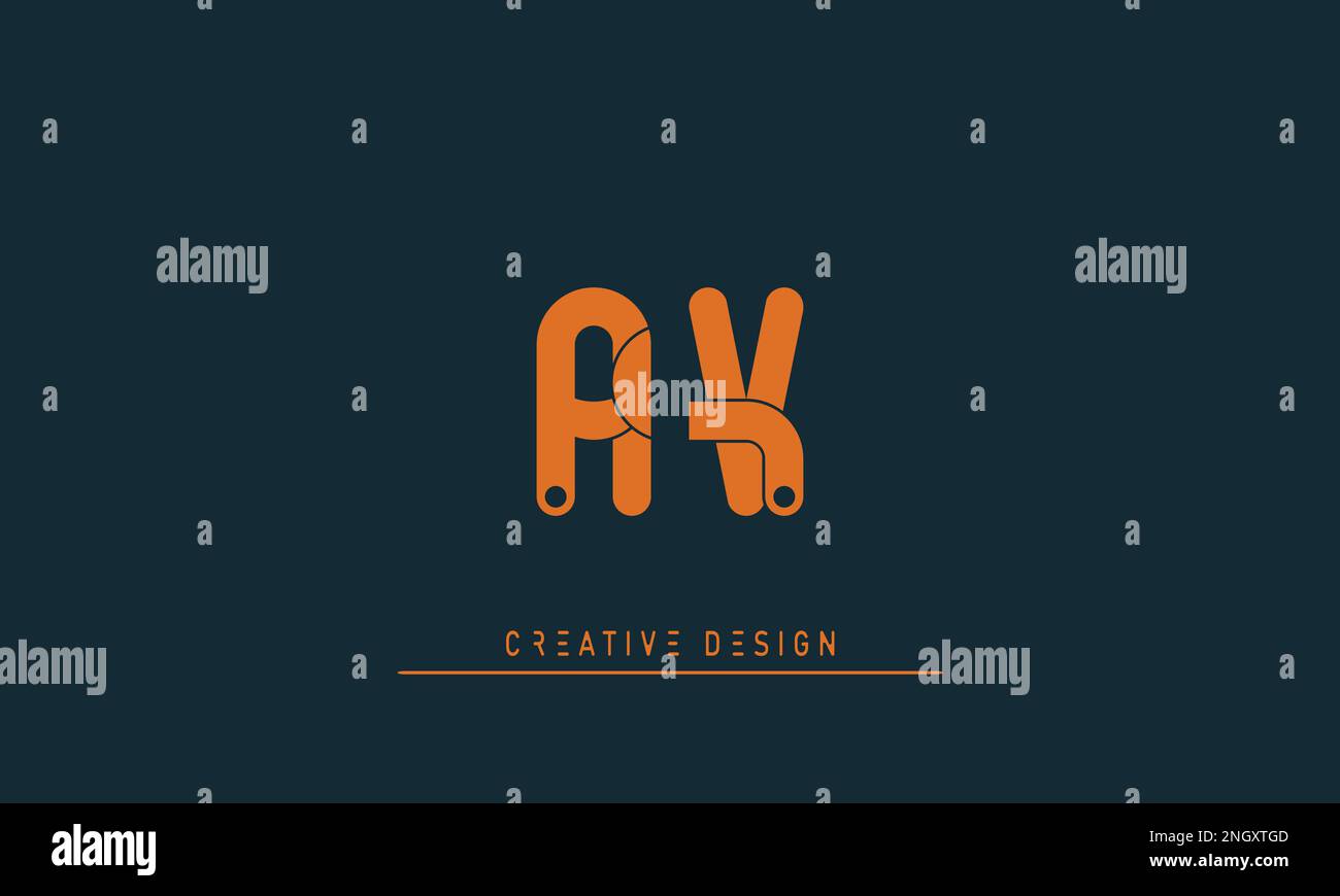 Buchstaben Buchstaben Initialen Monogramm Logo AV , VA Stock Vektor