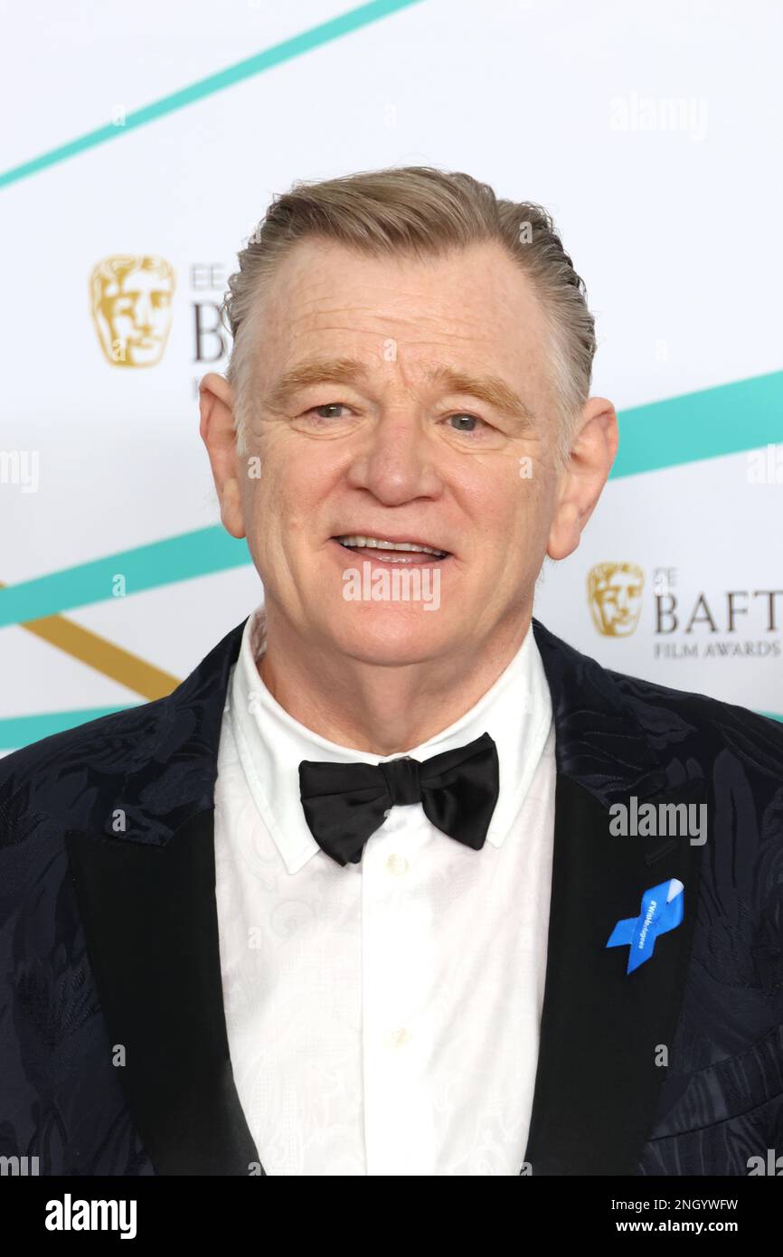 Brendan Gleeson, 2023 EE BAFTA Film Awards, The Royal Festival Hall, London, Großbritannien, 19. Februar 2023, Foto von Richard Goldschmidt Stockfoto