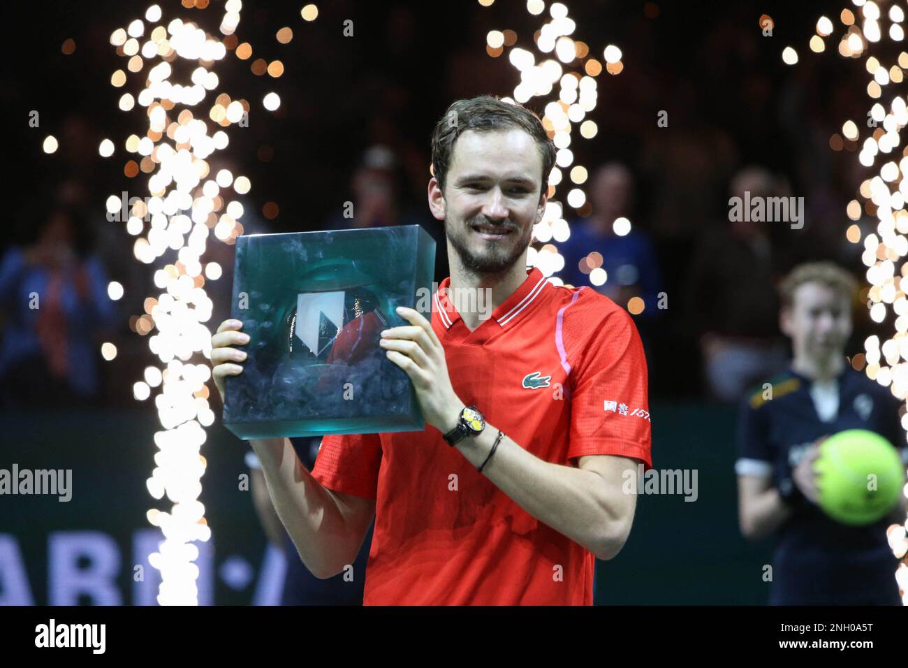 Daniil Medvedev aus Russland bei den ABN Amro Open 2023, ATP 500 Tennis Turnier am 19. Februar 2023 in Rotterdam, Niederlande. Foto: Laurent Lairys/ABACAPRESS.COM Stockfoto