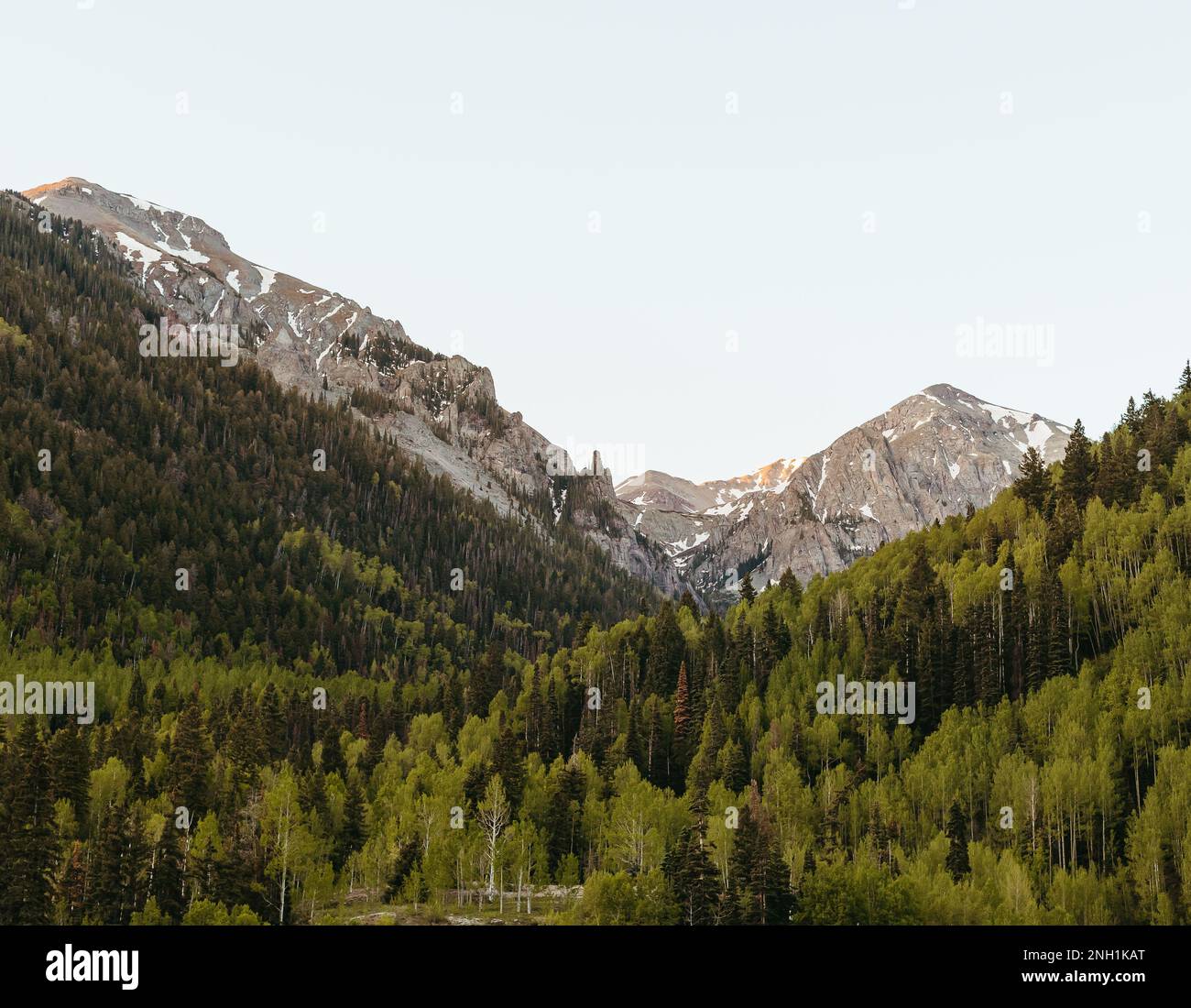 Landschaftsfotografie in Telluride Colorado Stockfoto