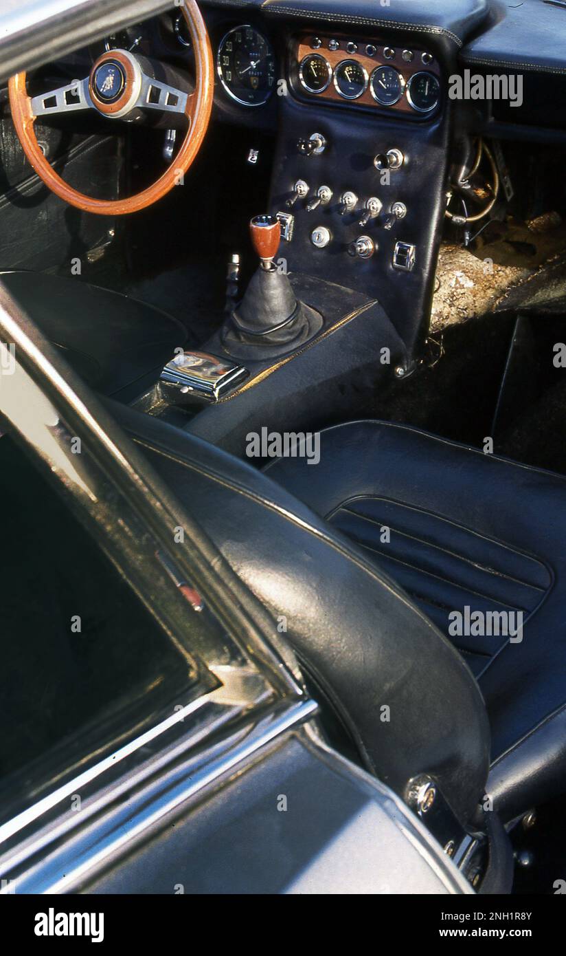 Restauration eines Lamborghini 400 400 2+2 Stockfoto