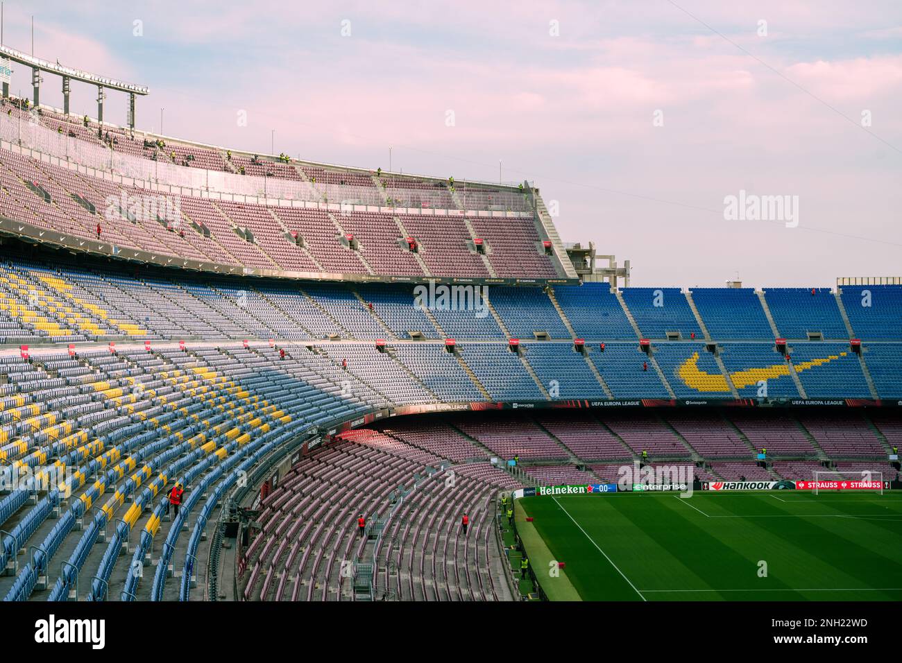 Barcelona, Spanien, 16, Februar 2023. Spanien-Fußball-Europa League-FC Barcelona gegen Manchester United. Kredit: Joan G/Alamy Live News Stockfoto