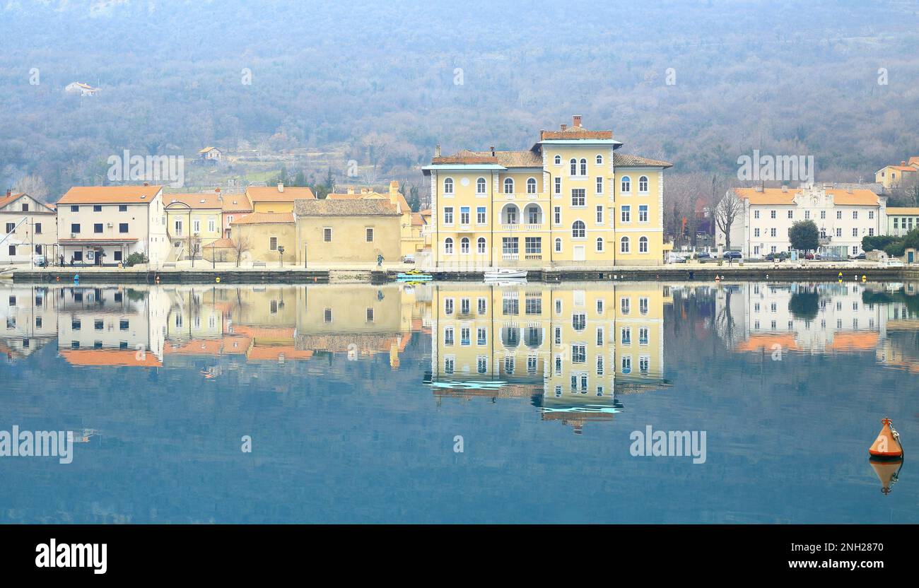 Bakar, alte malerische Stadt an der Adria, Kroatien Stockfoto