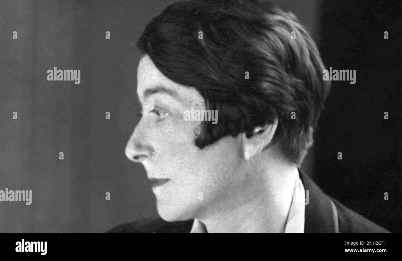 EILEEN GREY (1878-1976) irische Architektin und Möbeldesignerin Stockfoto