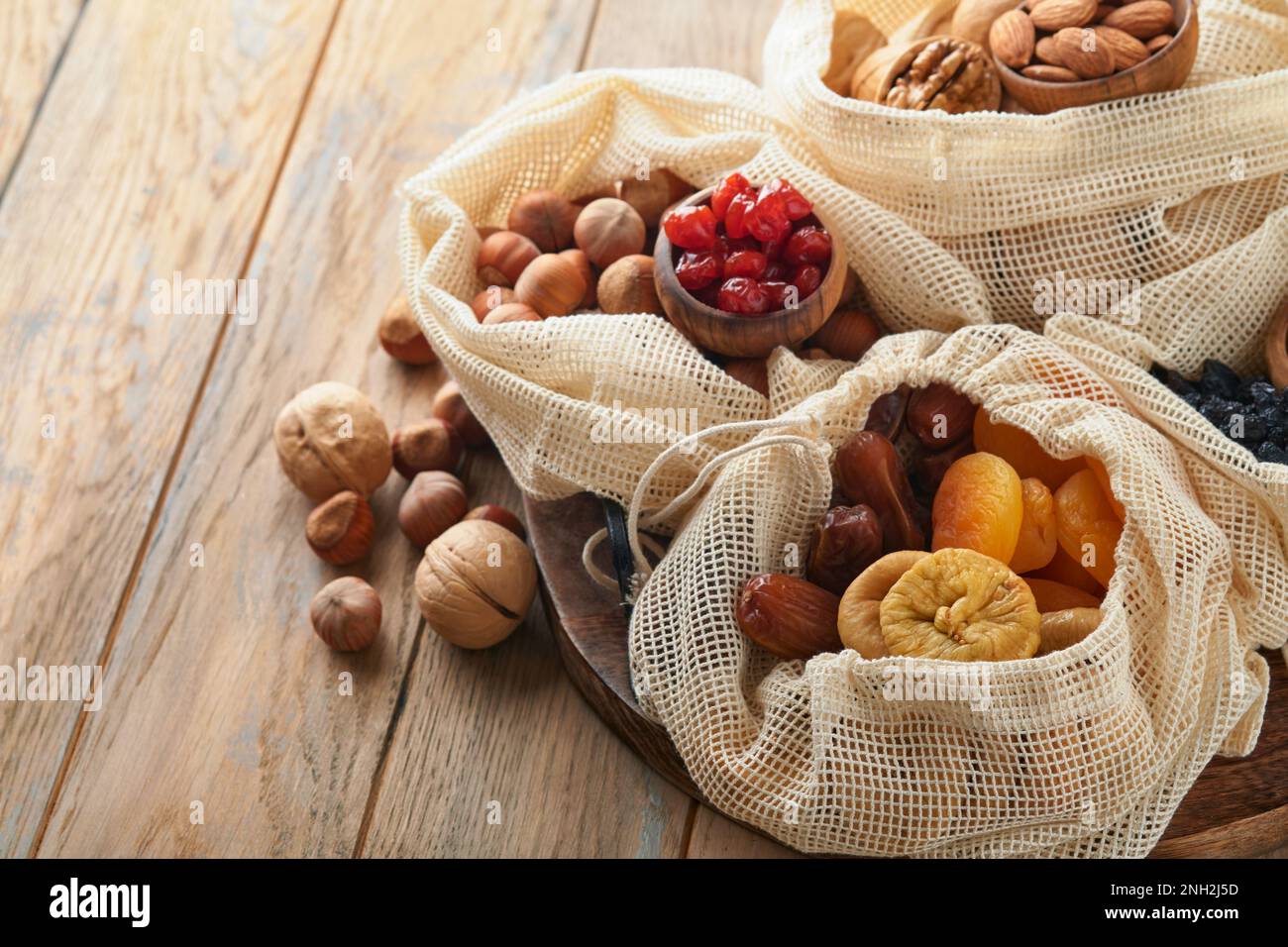 TU Bishvat-Festungskonzept. Mischung aus Trockenfrüchten und ...