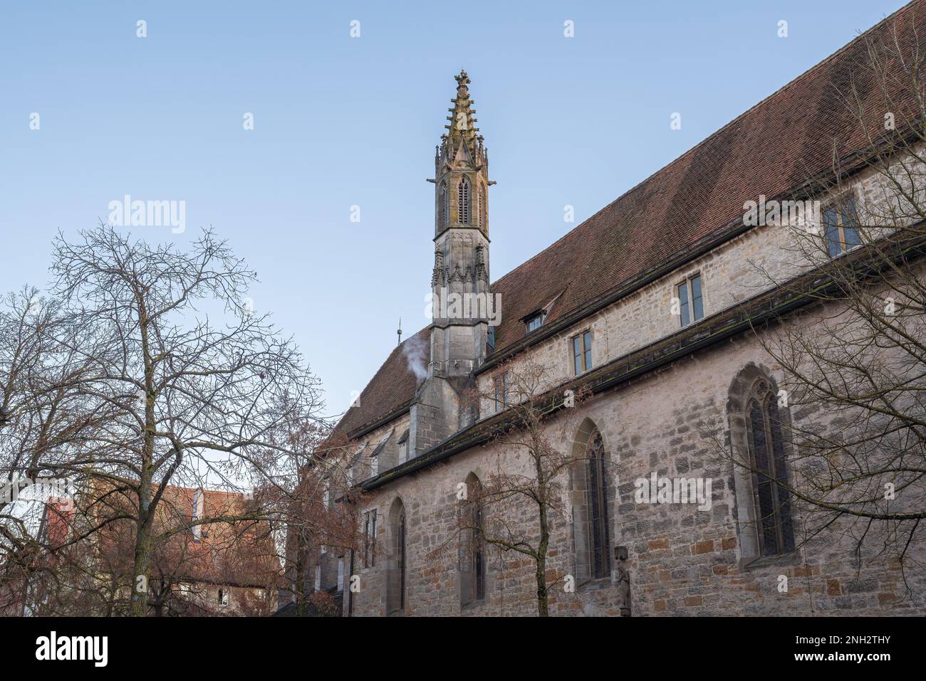 St. Jakobskirche - Rothenburg ob der Tauber, Bayern, Deutschland Stockfoto