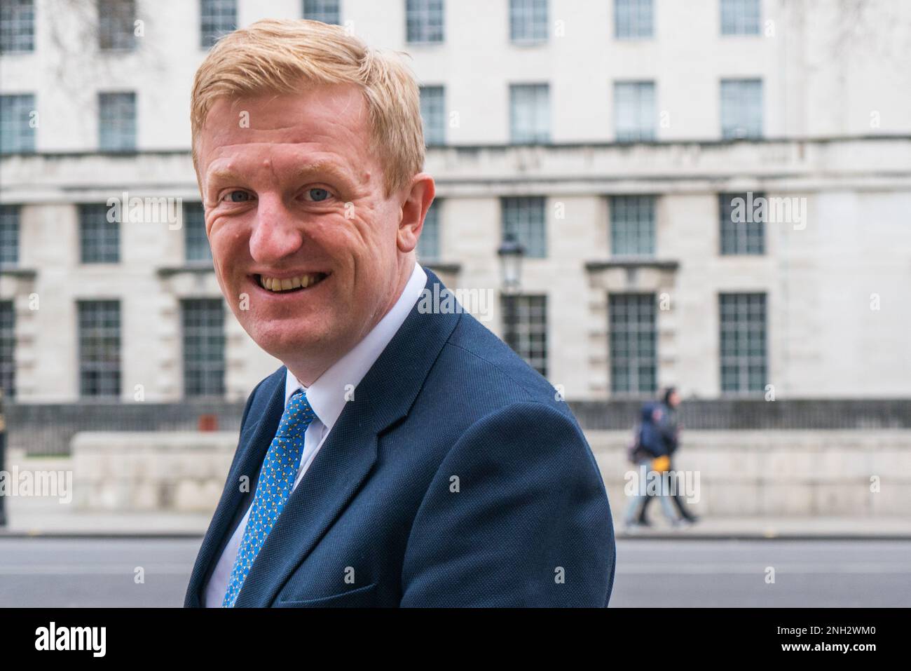 London, Großbritannien. 20. Februar 2023 Oliver Dowden, konservativer Abgeordneter für Hertsmere und Kanzler des Herzogtums Lancaster und Außenminister im Kabinettsamt. Kredit: amer Ghazzal/Alamy Live News Stockfoto