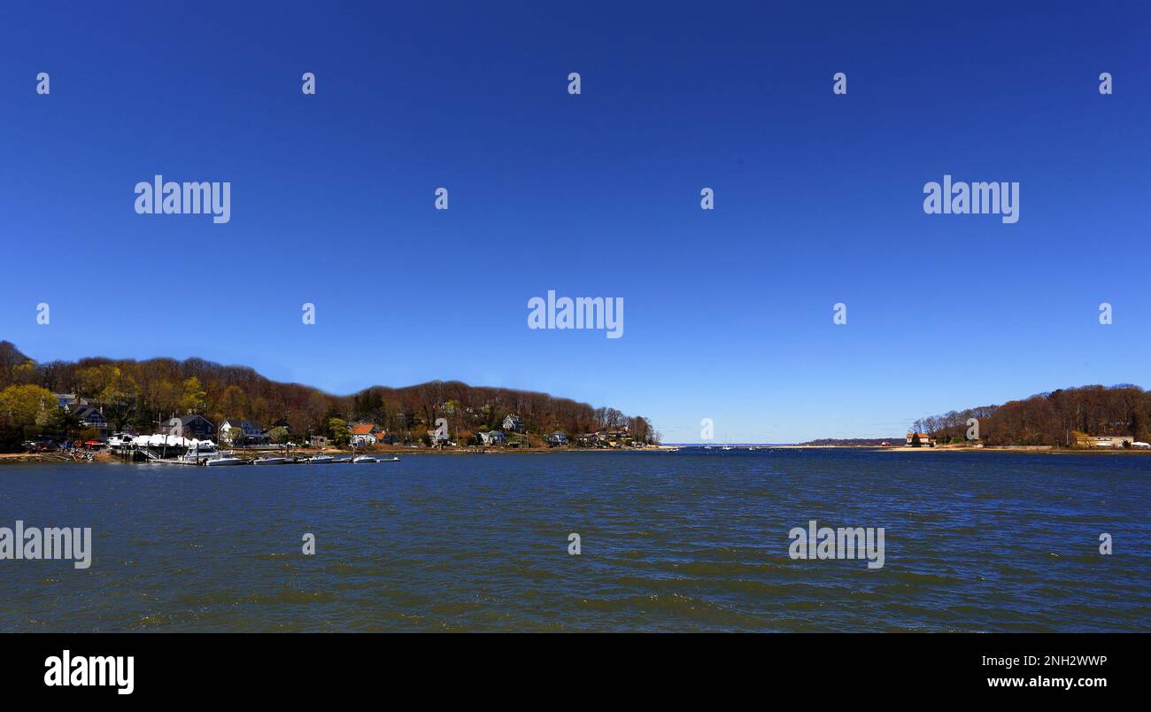 Centerport Harbor Long Island New York Stockfoto