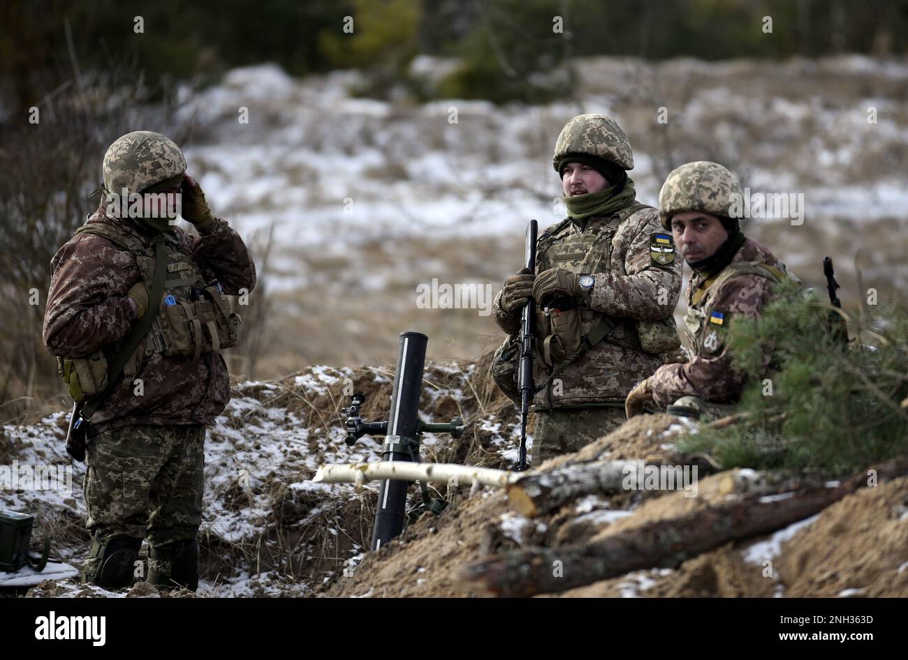  Foto zu REGION KIEW, UKRAINE - 20. FEBRUAR 2023 - in der Chonobyl-Sperrzone 
