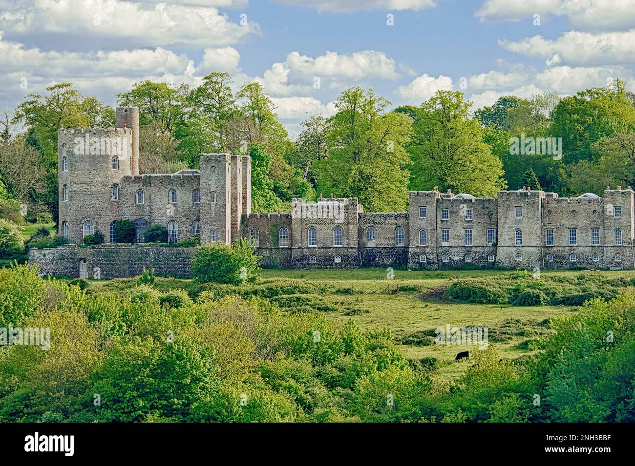 Norris Castle, Isle of White, Großbritannien Stockfoto