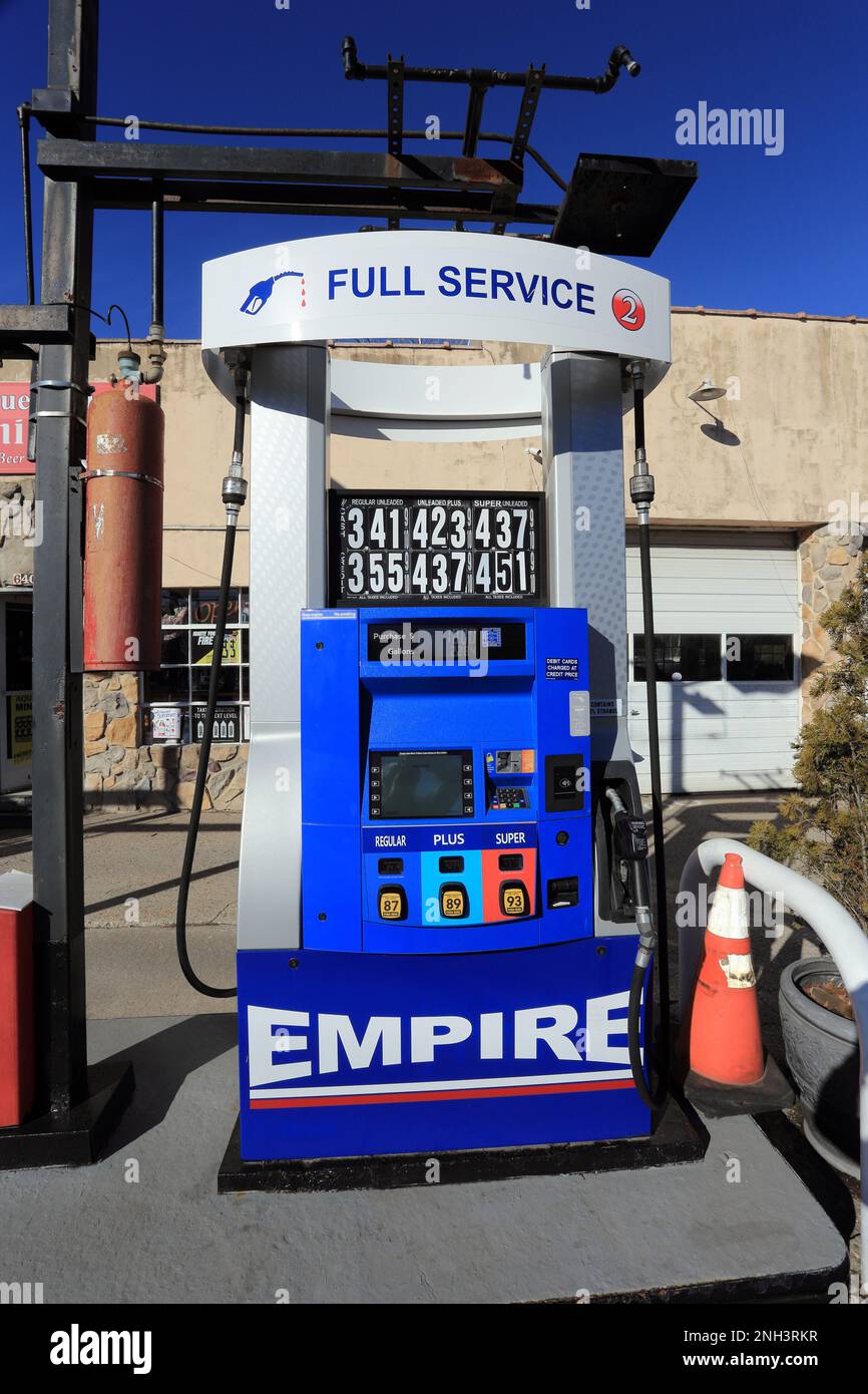 Tankstelle Pum Long Island New York Stockfoto