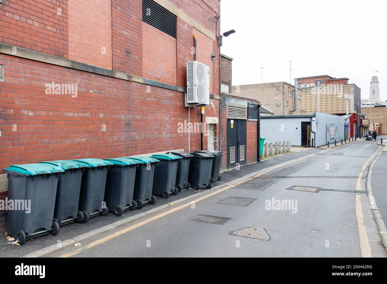 Albert Street, Barnsley Stockfoto