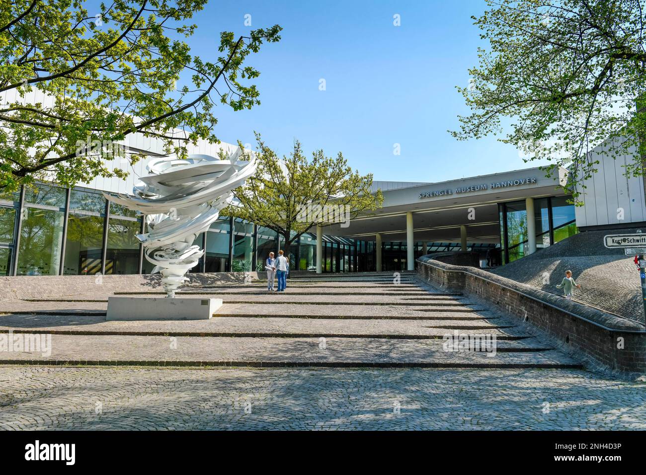 Sprengel-Museum, Kurt-Schwitters-Platz, Hannover, Niedersachsen, Deutschland Stockfoto
