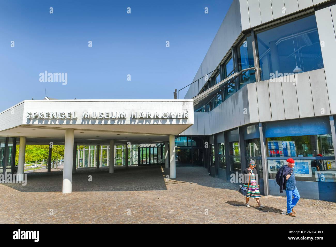 Sprengel-Museum, Rudolf-von-Bennigsen-Ufer, Hannover, Niedersachsen, Deutschland Stockfoto