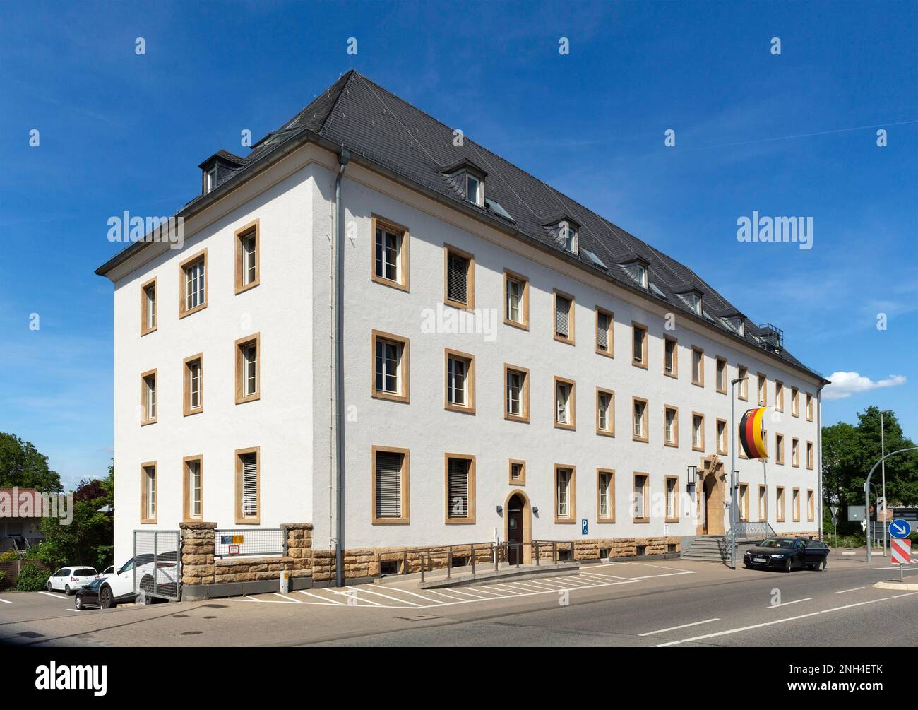 Finanzamt, Alzey, Rheinland-Pfalz, Deutschland Stockfoto